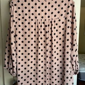 torrid polka dot harper style top